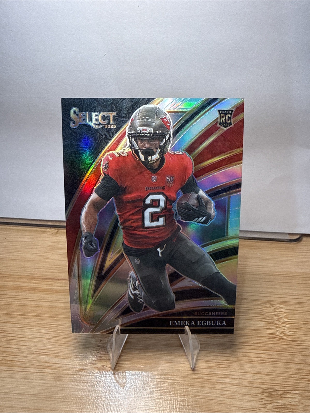 2025 Panini Select - Club Level Emeka Egbuka #237 Silver Prizm (RC)