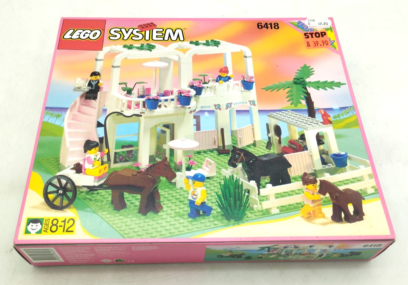 LEGO 6418 Country Club MISB NEW Paradisa Vintage Town RARE 90s 6419