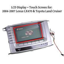 Lcd Display Touch Screen For 2004-07 Lexus Lx470 Toyota Land Cruiser Radio