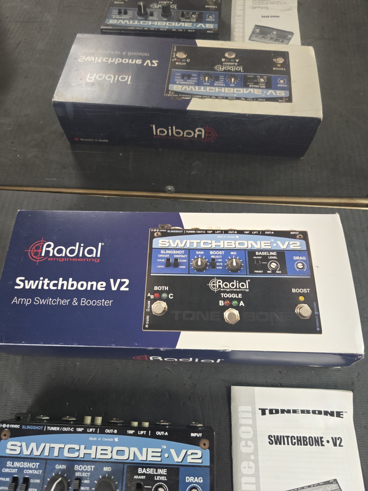 Radial Switchbone-V2 ABY/C Switcher Pedal