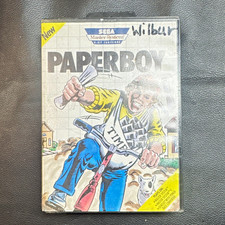 SEGA Paperboy Sega Master System w/ Original Case