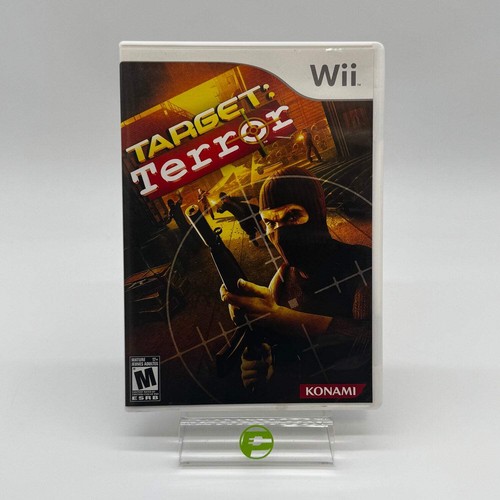 Target Terror (Nintendo Wii, 2008) CIB