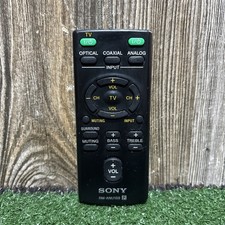 Sony RM-ANU159 Genuine OEM Soundbar Audio System Remote Control RMANU159