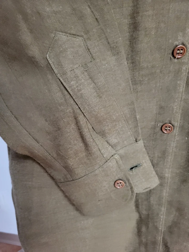  WW2 Army Air Corps Wool ShirtI 16 X 34 - Image 2 of 4