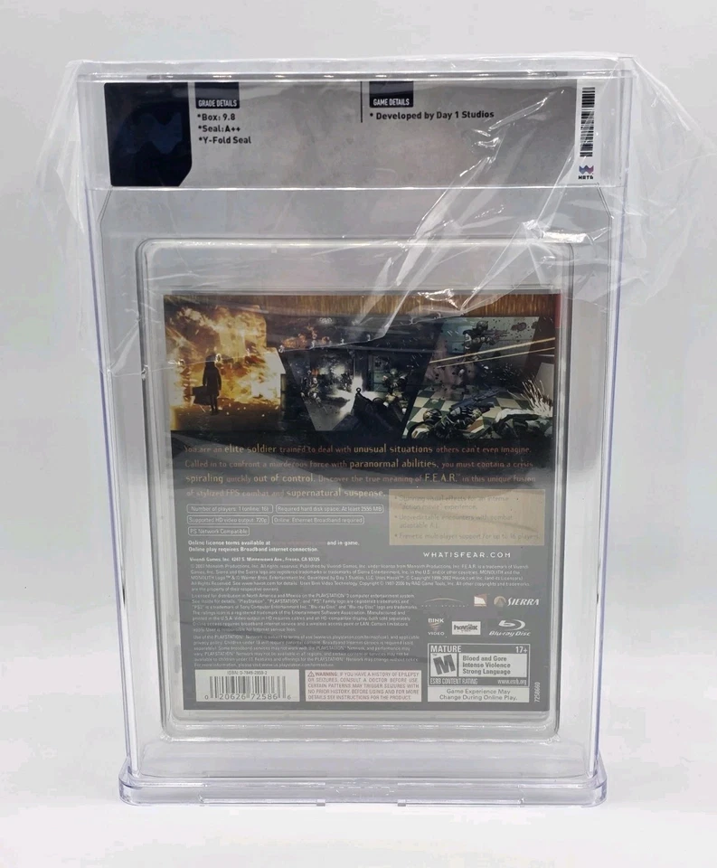 F.E.A.R. First Encounter Assault Recon PS3 Wata 9.8 A++ New Sealed Rare - Image 4 of 4