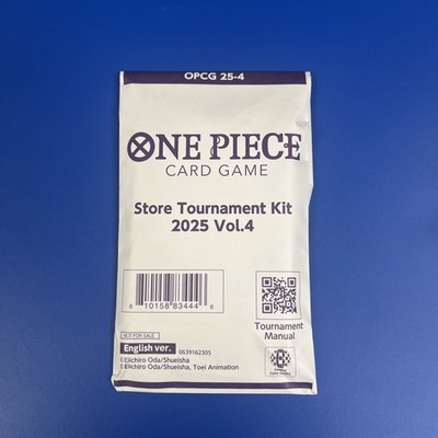 One Piece Card Game Store Tournament Kit 2025 Vol 4 - Factory Sealed x8 | eBay One Piece Card Game Store Tournament Kit 2025 Vol 4 - Factory Sealed x8 | eBay