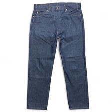 Vintage Levis 505 Jeans Mens 38x30 Orange Tab 20505 0217 Dark Wash Pants 80s USA