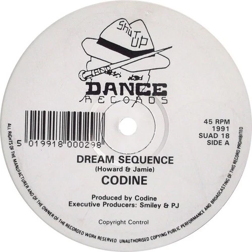 SHUT UP & DANCE - CODINE - DREAM SEQUENCE / PROLOGUE - 12" VINYL RECORD HARDCORE