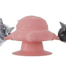 4 Nipples Silicone Puppy Feeder Milk Feeding Bowl Nursing Puppy Bottles Kittens