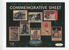 1992 Parkhurst Johnny Bower Harry Lumley Jacques Plante Jim Henry Al Rollins 1t8