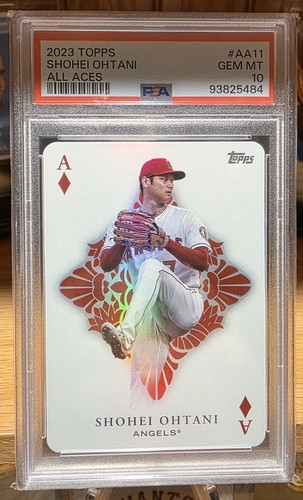 2023 Topp All Aces Shohei Ohtani PSA 10 #AA11 🔥 ⚾️ 