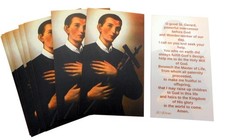 St Gerard Holy Card Bulk Pack Prayer to Catholic Patron Saint of Pregnancy, Set