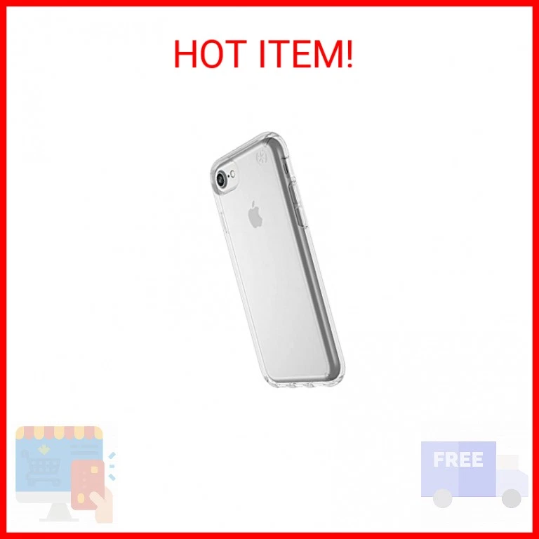 Speck Products Presidio Stay Clear iPhone SE (2022) Case| iPhone SE (2020)| iPho - Image 2 of 2