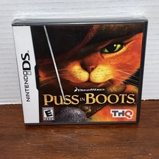Puss in Boots NDS - New Sealed US Version- Nintendo DS - Package Wear - En Garde
