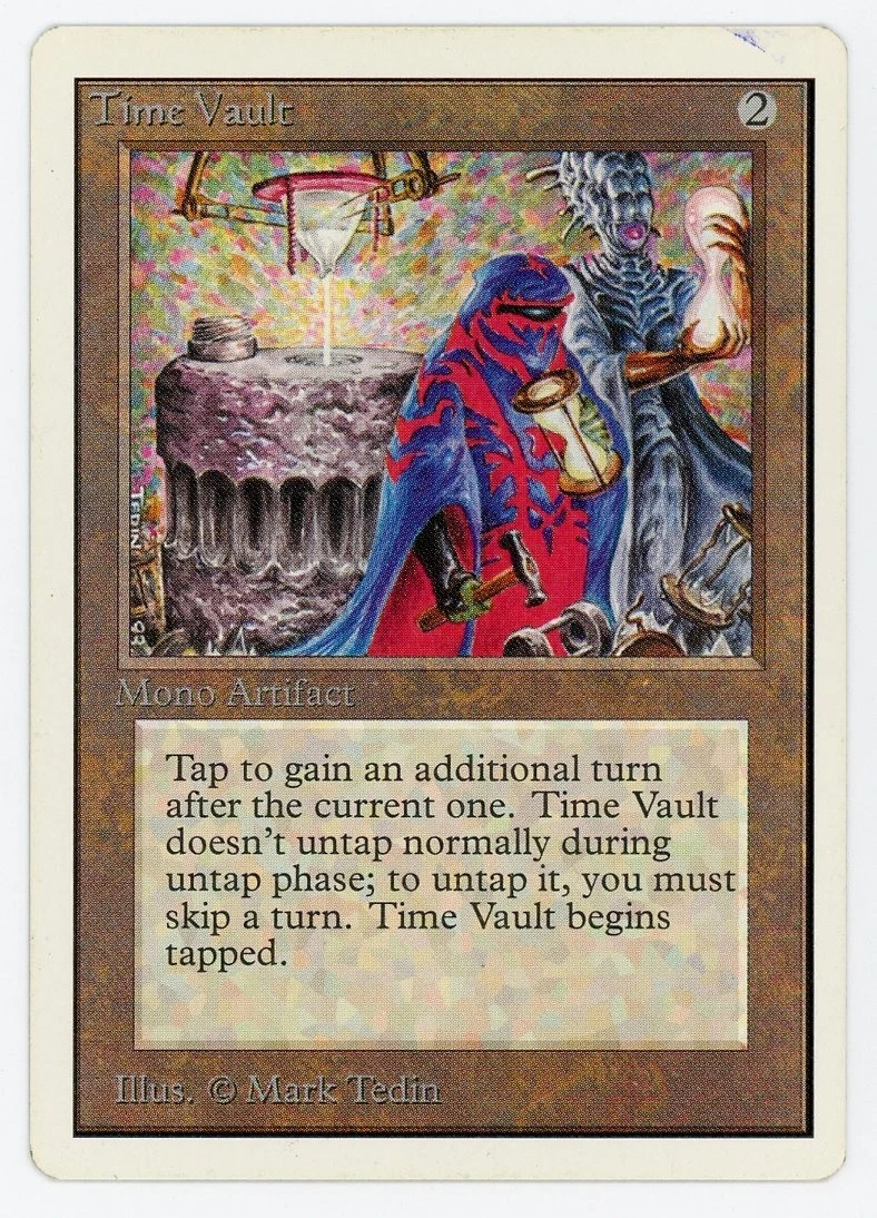 Mtg Unlimited Time Vault for sale | eBay