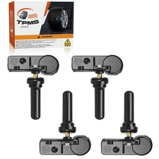 (4) TPMS Tire Pressure Monitoring Sensors for Chevy GMC OEM 13586335/13598771