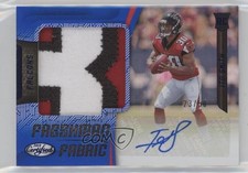 2018 Certified Freshman Fabric Signatures Mirror Blue 23/50 Ito Smith Auto 0c6