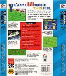 FIFA International Soccer (Sega CD, 1994)