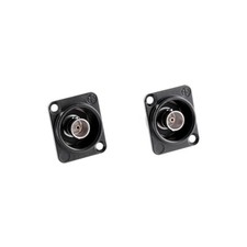 2 pack Neutrik BNC Panel / Chassis Mount Conn...