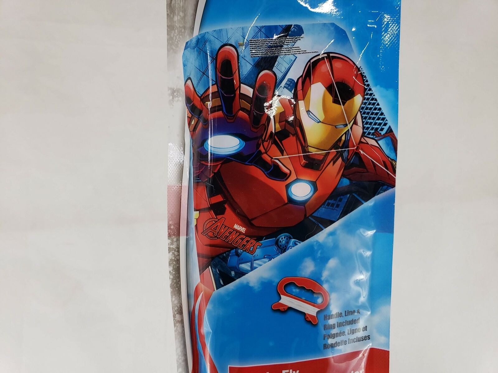 EZBreezy 22" Marvel Avengers Iron Man Diamond Poly Kite Ready to Fly!