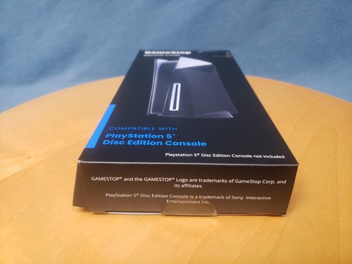 Playstation 5 Silicone Black Skin Cover For PS5 Disc Edition Console New CIB - Picture 6 of 8