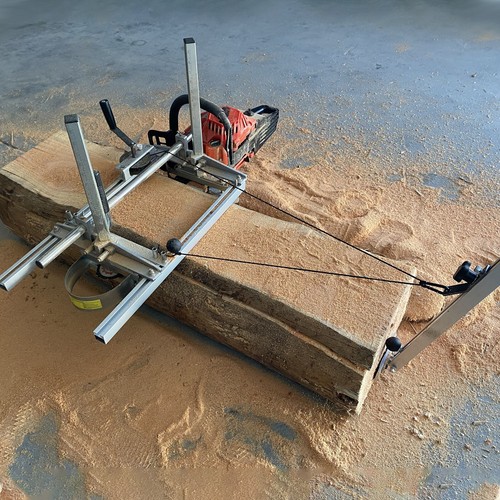 Chainsaw Mill Winch Kit for Chain Saw Milling with Lever Arm Easier & Smoother eBay