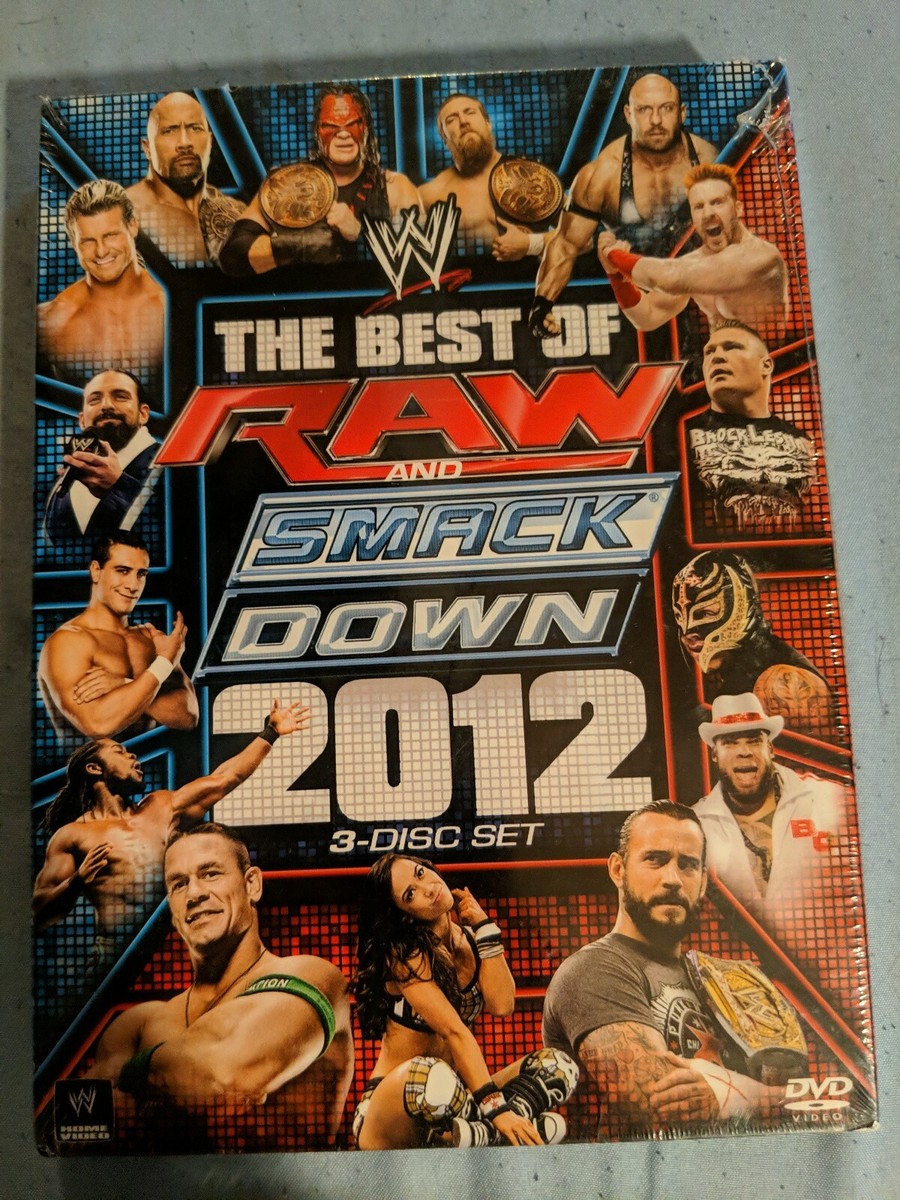 WWE: The Best of Raw and Smackdown DVD 3 Disc Set BRAND NEW WWE: The Best of Raw and Smackdown DVD 3 Disc Set BRAND NEW