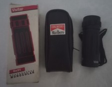 Vintage Marlboro Unlimited Vivitar 8x21 Monocular Scope Original Case And Box