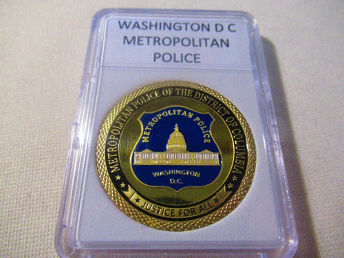WASHINGTON DC METROPOLITAN Police Challenge Coin  - Picture 1 of 12