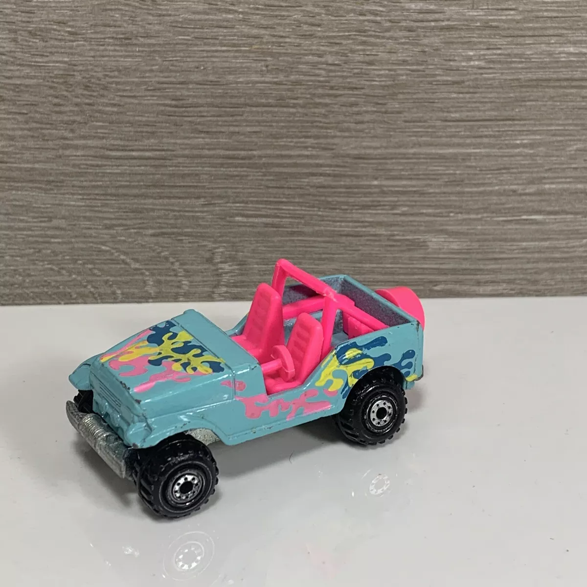 Pink hot wheels jeep sale