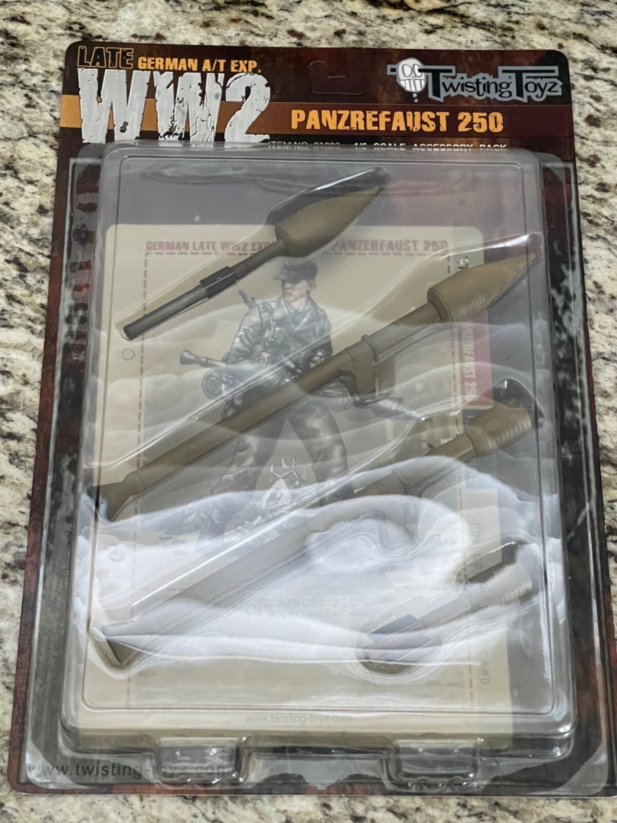 TWISTING TOYZ LATE WW2 PANZERFAUST 250 1/6 SCALE ACCESSORY PACK | eBay