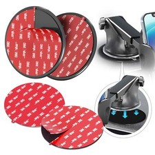 3M VHB Adhesive Dashboard Mounting Disk Set for Suction Cup Car Mounts - 3.74 in