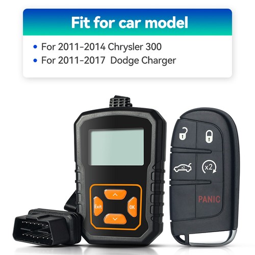 KEYYOU Programmer OBD Remote Car Key For Dodge Journey Charger Chrysler 300 Jeep - Imagen 12 de 13