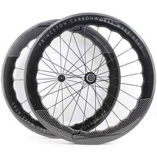 700C Road Bike Full Carbon Fibre Wave Wheelset Clincher Tubeless Bicycle Wheels