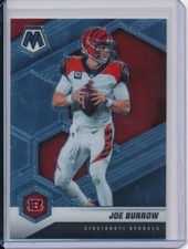 JOE BURROW 2021 PANINI MOSIAC NFL FOOTBALL #47 2ND YEAR CARD BENGALS