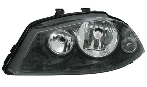 Für Seat Ibiza 6L Cordoba 2002- Scheinwerfer Schwarz Klarglas H3 H7 LINKS RECHTS - Bild 3 von 4