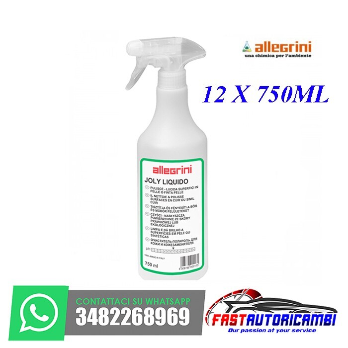Stock 12x750ml Allegrini Joly Liquido: Soluzione Professionale Cruscotti