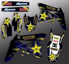 2006 2007 Yz 125 250 Graphics Yamaha Yz125 Yz250 Rockstar Decals Kit 2006 2007 Yz 125 250 Graphics Yamaha Yz125 Yz250 Rockstar Decals Kit