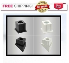    3/4" Classic SQUARE straight or stair Baluster connectors INDOOR OR OUTDOOR