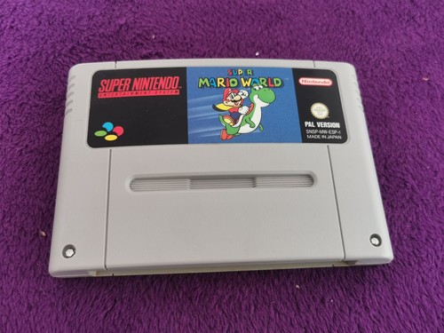 SUPER MARIO WORLD EDICION ESPAÑOLA SNES PAL ESP-1 NINTENDO ESP - Imagen 16 de 19