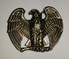 Vintage Avon American Eagle Brass Belt Buckle