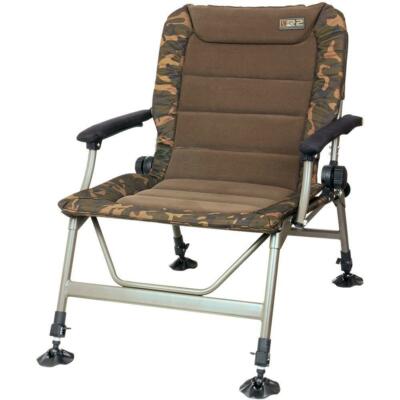 Fox R2 Camo Recliner Chair NEW Carp Fishing Reclining Chair