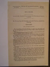 Government Report 1905 Jeremiah Stephens Co D 14th IL Infantry Civil War Pension
