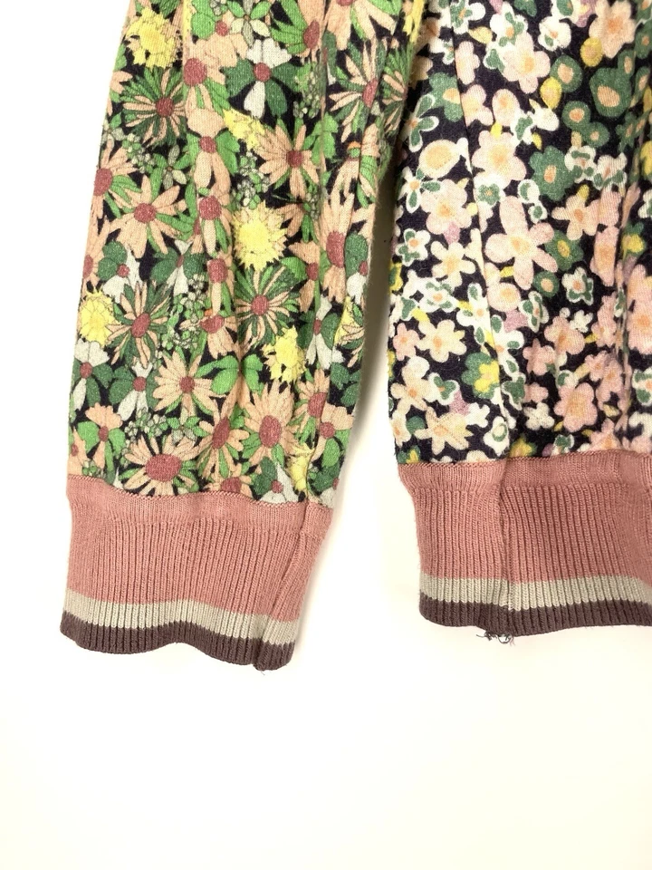 Condiciones Aplicar Anthropologie Felicity Floral Acolchado Sudadera con Capucha Gardencore Talla Pequeña Foto 4 de 4