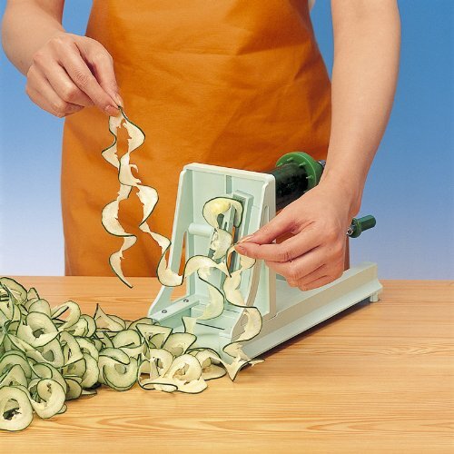 【新品未使用3点セット】FEILER ツンツンバンビーノ　ANA 黄緑　ミント Benriner Turning Slicer, Japanese Vegetable Turner Slicer, Made in