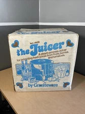 NEW NOS Vintage "THE JUICER" Enamel Graniteware Steam Juicer Canner STEAMER