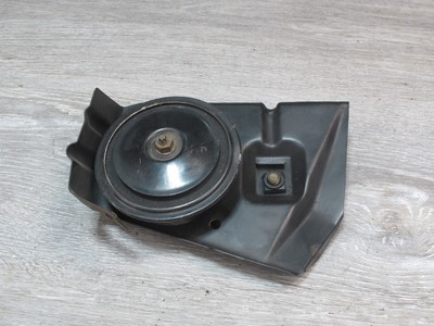  85-89 BMW E24 6-SERIES HORN PITCH SIGNAL KLAXON W BRACKET OEM