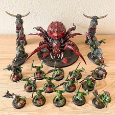 Warhammer Age Of Sigmar - Painted Bonesplitterz Army - BoxedUp (352)