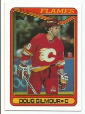 DOUG GILMOUR 1990-91 TOPPS CARD NM-MT CONDITION CALGARY FLAMES