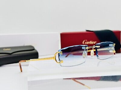 Cartier Sunglasses Piccadilly Gold Ref. CT0092O With Blue Cartier Sunglasses Piccadilly Gold Ref. CT0092O With Blue